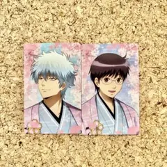 銀魂日和　はなびより　購入特典　イラストカード　坂田銀時　HANABIYORI