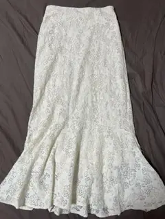 FUN マーメイドレースロングスカート