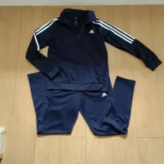 adidas ネイビー ジャージ 上下セット
