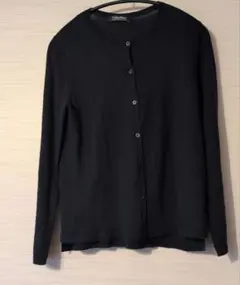 S Max Mara ネイビー 長袖カーディガン