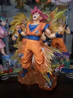 ドラゴンボール 一番くじ A賞 超サイヤ人ゴッド 孫悟空 フィギュア