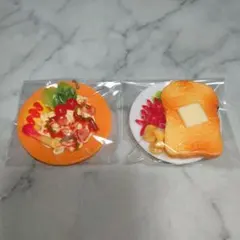 まんぷくワンプレートランチマスコットセット ガチャ 食品サンプル 食品ガチャ