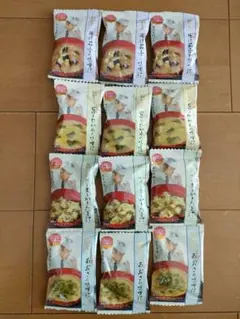 おかもと フリーズドライ味噌汁 4種 12個セット（個包装）②のサムネイル