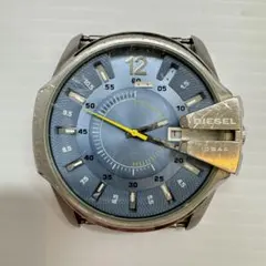 3-883 DIESEL クォーツ腕時計 BLU/BRW/SS/DZ-1399