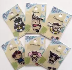 【新品未開封】DAISO刺繍日焼けワッペン6点セット