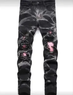 US dripスキニーデニムパンツ LOW TYPE