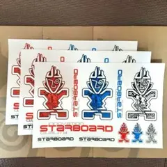 SUP　スターボード ステッカー３枚