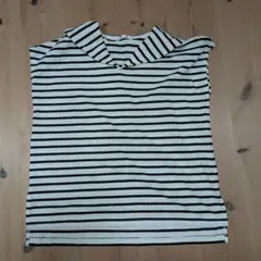 セーラーカラー ボーダーTシャツ Lサイズ