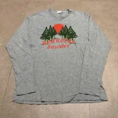 Champion チャンピオン　ロンt 長袖tシャツ red rocks Mのサムネイル