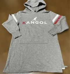 KANGOL フード付きグレー ワンピース