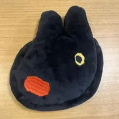 リサとガスパール　ファスナーポーチ 黒