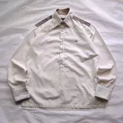 バーバリーブラックレーベル 長袖 BDシャツ ノバチェック ホースロゴ刺繍 2