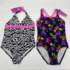 【新品】speedo 2枚セット 競泳水着 ガールズ 150cm