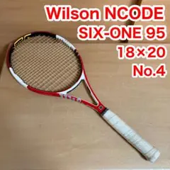 WILSON ウィルソン　nCode six-one 95 硬式用ラケット Wilson ウィルソン NCODE SIX-ONE 95 硬式用 テニス - メルカリ