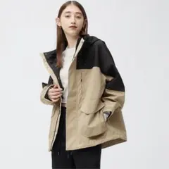 GU オーバーサイズ マウンテンジャケット ベージュ XS