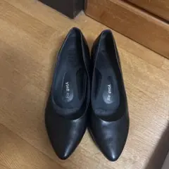 Re:getA リゲッタ パンプス ブラック ローヒールコンフォートシューズ