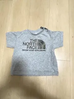 THE NORTH FACE ノースフェイス ベビー Tシャツ グレー 迷彩
