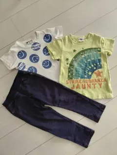100㎝Tシャツ2枚＋スボン１枚⭐3枚セット