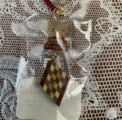 ご当地　ハローキティ　キティ　ストラップ　根付け　箱根　箱根寄木細工　寄木細工