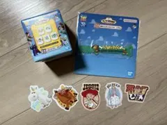 一番くじ　トイストーリー　グラス　バンダイ　ステッカー