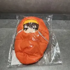 涼宮ハルヒの消失 ハルヒの寝袋ぬいぐるみキーホルダー SOS展 ハルヒの