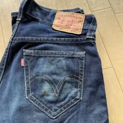 リーバイスプレミアム　リーバイス901 USA製　W32L32 濃紺　赤耳