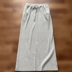 お値下げLOWRYS FARM ロングスカート グレー