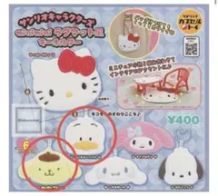 サンリオキャラクターズ minimini ラグマット風 キーホルダー