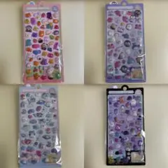 海外製⋆⸜ ボンボンドロップシール⸝⋆ 4枚セット