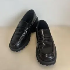 【24cm】/CHARLES & KEIT/ローファー/ダークブラウン