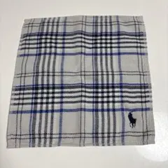 ポロ・ラルフ・ローレン チェックハンカチ