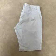 キャロウェイゴルフ　 ハーフパンツ ストライプ 水色　XLサイズのサムネイル