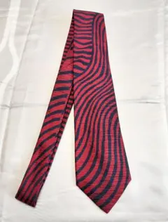 Beniya Tokyo ゼブラ柄 ネクタイ