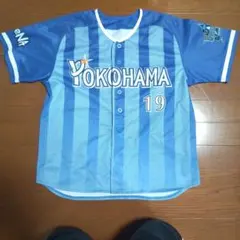 横浜DeNAベイスターズ 旧ビジター レプリカユニフォーム #19 山崎康晃