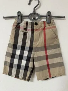 BURBERRY バーバリー ノバチェック キッズ ハーフパンツ 90cm - メルカリ