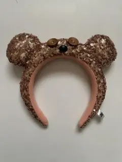 クマ耳スパンコールカチューシャ