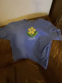 Mardi Mercredi Tシャツ ブルー フラワーのサムネイル