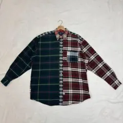 ［Ralph Lauren］チェック柄長袖シャツ（XL）コットン100 大きい