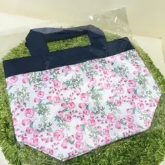 エフエムジー＆ミッションローズミニトートバッグ 花柄 新品未使用 新生活美品