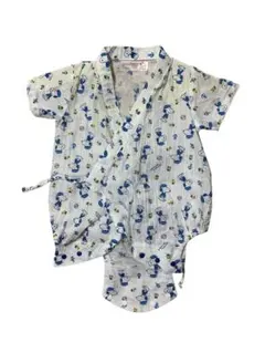 【試着のみ】スヌーピー ベビー甚平 50-60cm