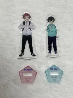 ブルーロック Blu-ray 全巻購入特典　糸師冴＆凛　アクリルスタンド