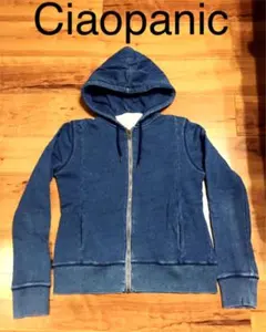 ②Ciaopanicチャオパニック INDIGOS ジップパーカー ライトブルー
