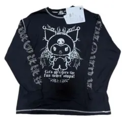 新品Lサイズ　KUROMI 長袖ビックTシャツ　ロンT ブラックのサムネイル