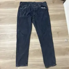 Levi's 501 CT ダークブルーデニムパンツ 38x34 リメイク
