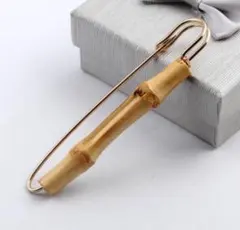 ストールピン ショール留め ナチュラル ゴールド 大人上品 ブローチ