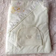 ディズニー ミッキー おくるみ　アフガン　帽子 ベビー 新品未使用　黄色
