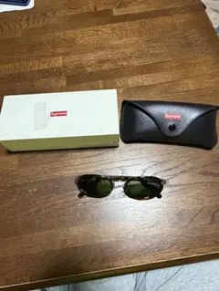 Supreme ECLIPSE サングラス ブラウン