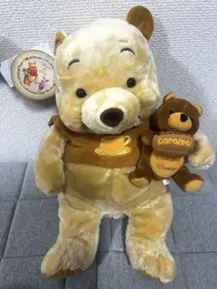 新品タグ付き☆プーさん ぬいぐるみ チョコレート GODIVA バレンタイン