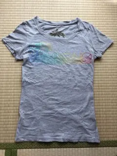 ビラボン　Tシャツ　ダメージ加工　レインボー　ロゴ　サーフのサムネイル
