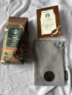 スタバ福袋　2026 コーヒー豆 / コーヒー豆チケット　サコッシュ